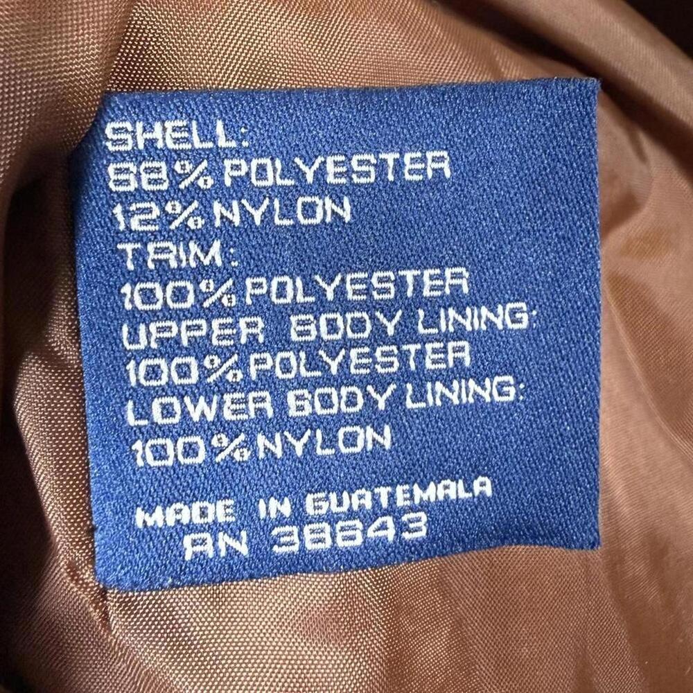 Mackintosh New England Chore Jacket Women’s L Tan Utility Coat Barn Jacket Prep - Picture 8 of 8